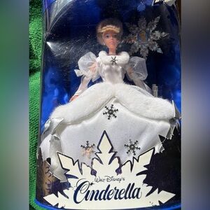 Disney Cinderella Doll in White Dress